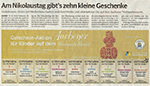 Weihnachtsmarkt-Aktion